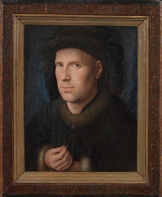 The Goldsmith Jan de Leeuw (1436), Jan van Eyck. Kunsthistorisches Museum, Vienna