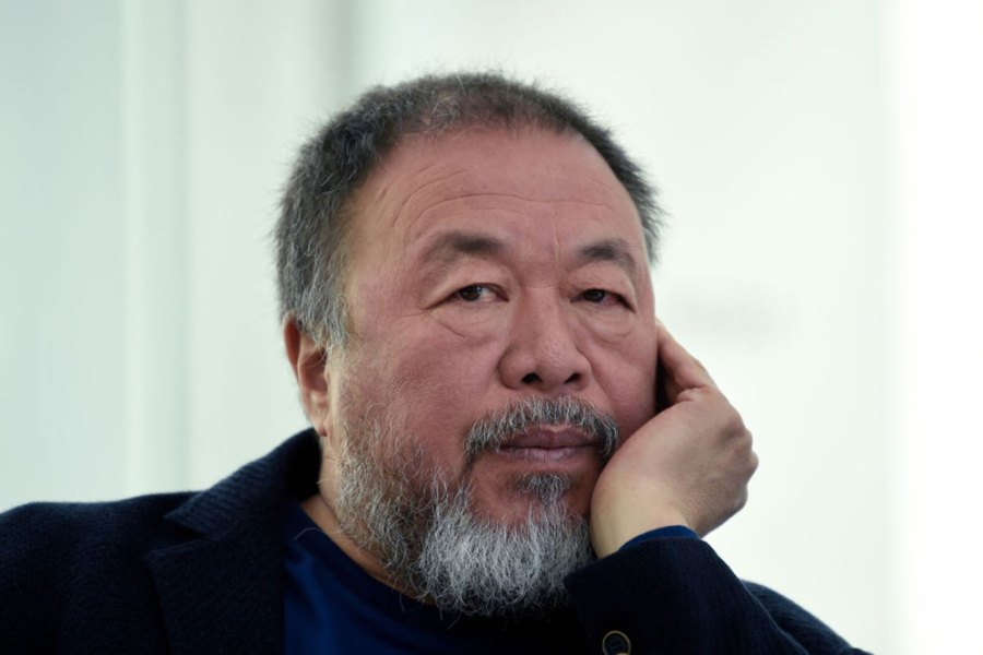 Ai Weiwei, photographed in Mexico City in 2019.
