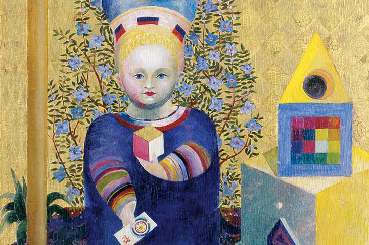 Child (detail; 1921/22), Johannes Itten.