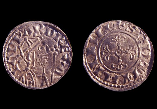 Coins from the 2,528-strong Chew Valley hoard, found in January. Image: British Museum