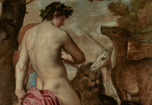 Orpheus Enchanting the Animals (16th century), attributed to Titian’s workshop.