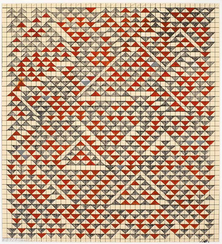 Study for Camino Real (1967), Anni Albers.