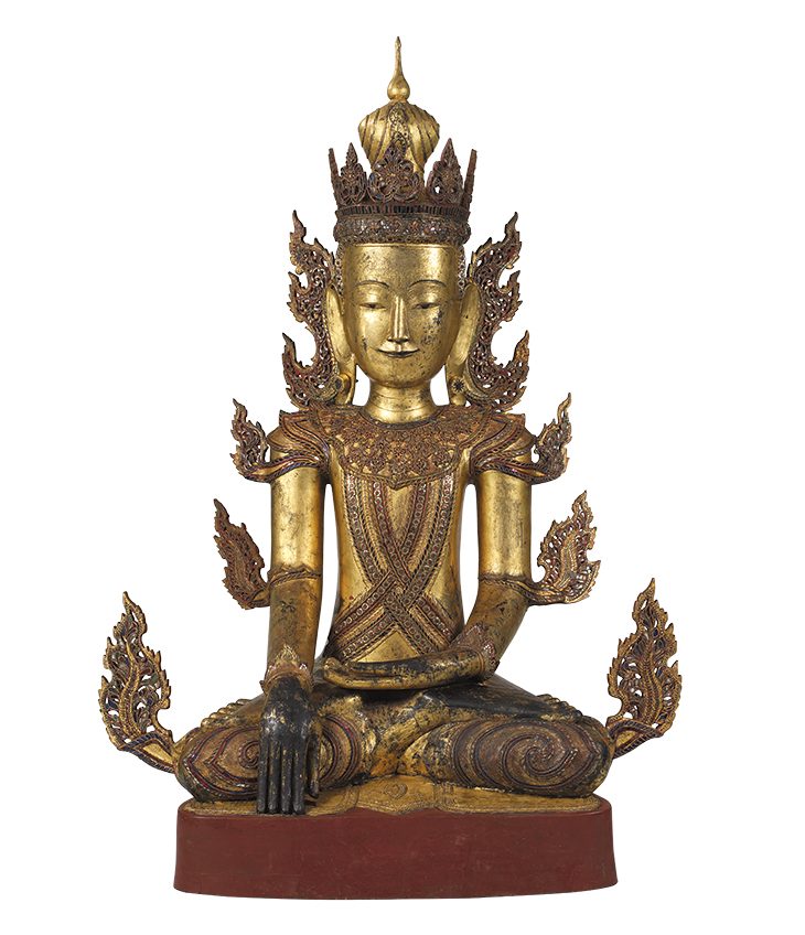 Seated Buddha (18th–19th century), Burmese. Walters Art Museum, Baltimore