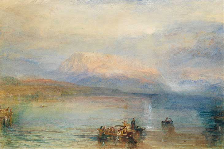 The Red Rigi (1842), J.M.W. Turner. National Gallery of Victoria, Melbourne