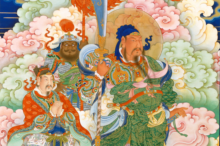 Guan Yu (detail; c. 1700), China.
