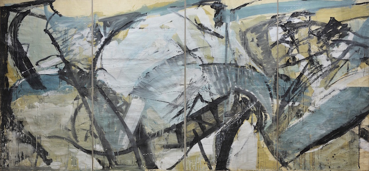 Sketch for Liverpool University Mural: The Conflict of Man with Tides and Sands (1960), Peter Lanyon.