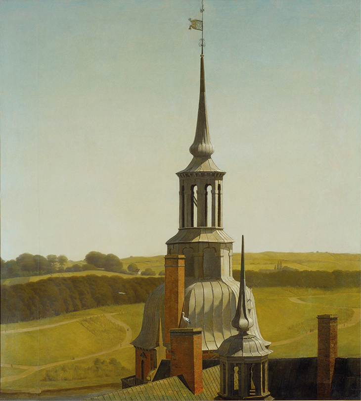 One of the Small Towers on Frederiksborg Castle (c. 1834–35), Christen Købke.