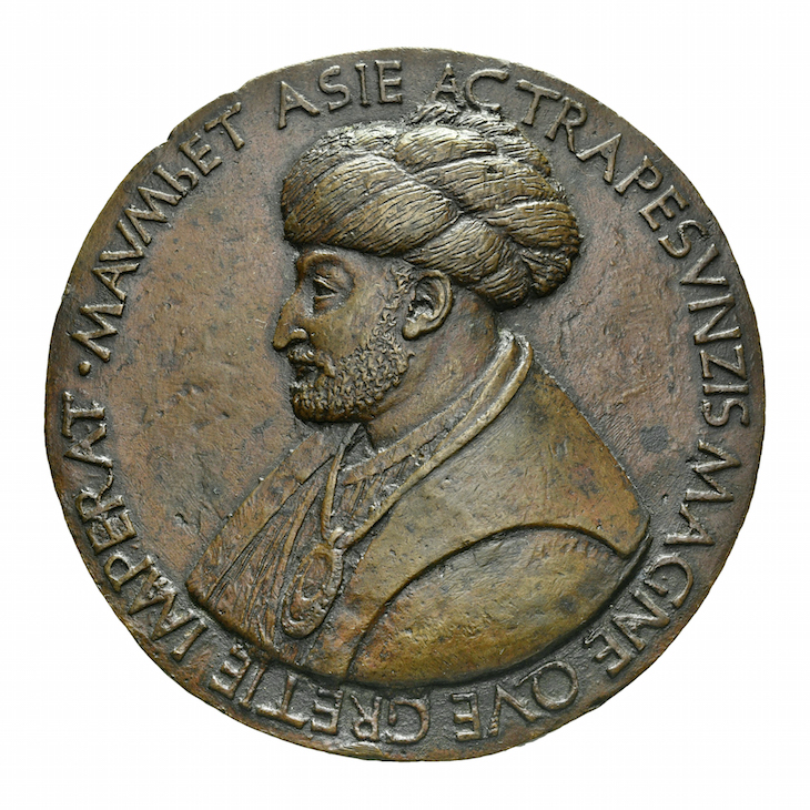 Mehmed II (1433–1481) (c. 1480), Bertoldo di Giovanni.