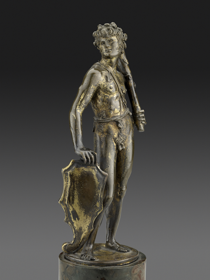 Shield Bearer (c. 1470–80), Bertoldo di Giovanni.