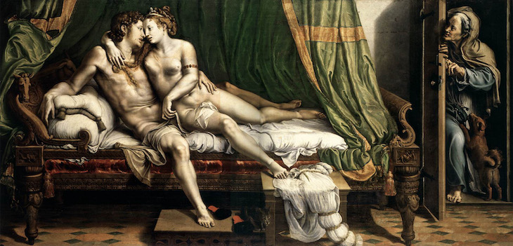 The Lovers (c. 1525), Giulio Romano.