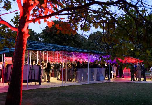 The Apollo 40 under 40 Middle East launch party at the Serpentine Pavilion, London, 2019