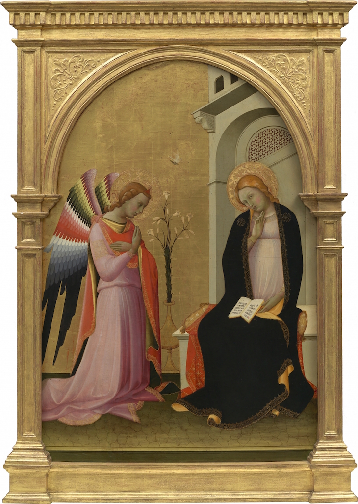 Annunciation (n.d.), Lorenzo Monaco.