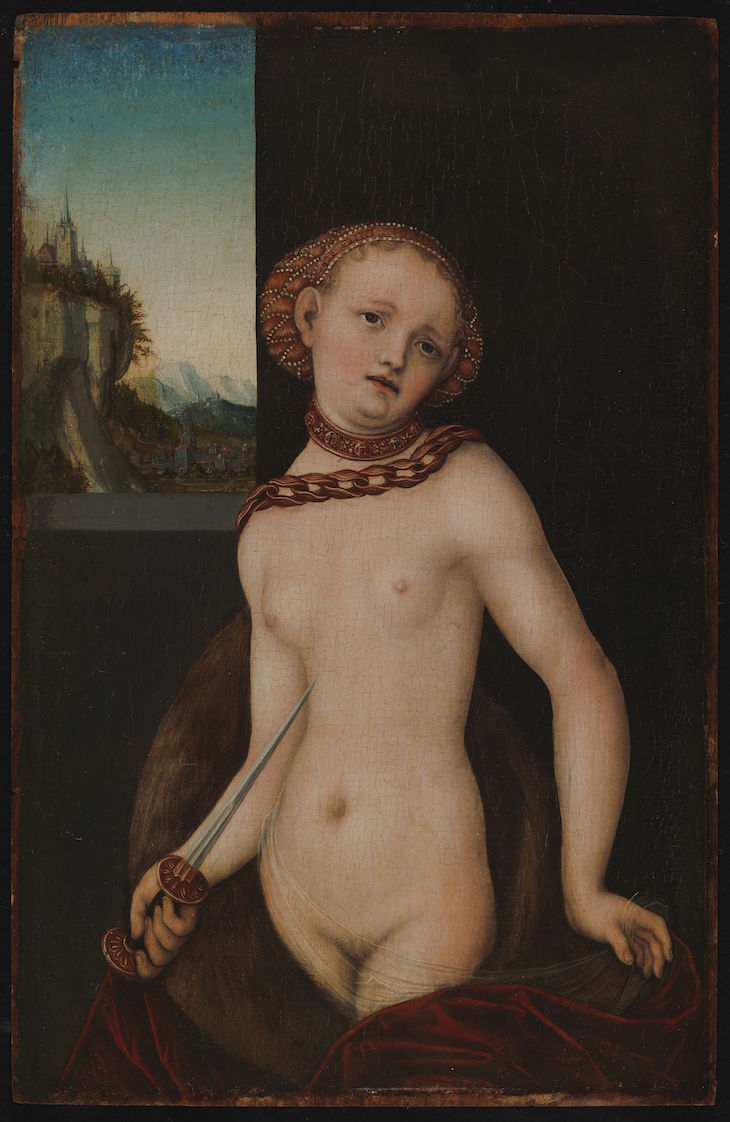 Lucretia (1530), Lucas Cranach the Elder.