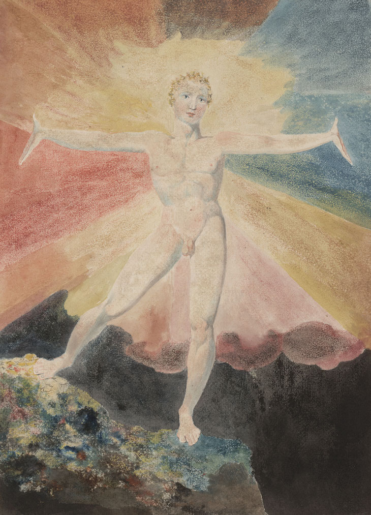 Albion Rose (c. 1793), William Blake.