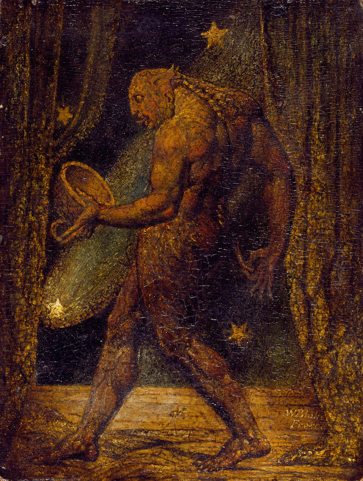 Ghost of a Flea (c. 1819), William Blake.