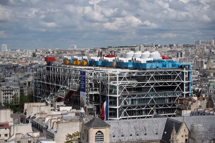 The Pompidou Centre, Paris.