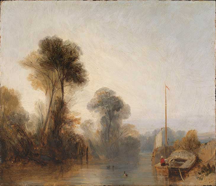 View on the River Seine – Morning (c. 1825), Richard Parkes Bonington.