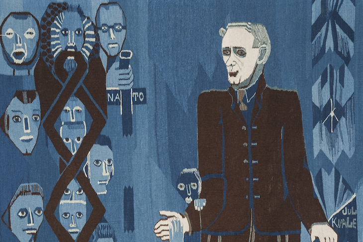 Jul Kvale (detail; 1956), Hannah Ryggen.