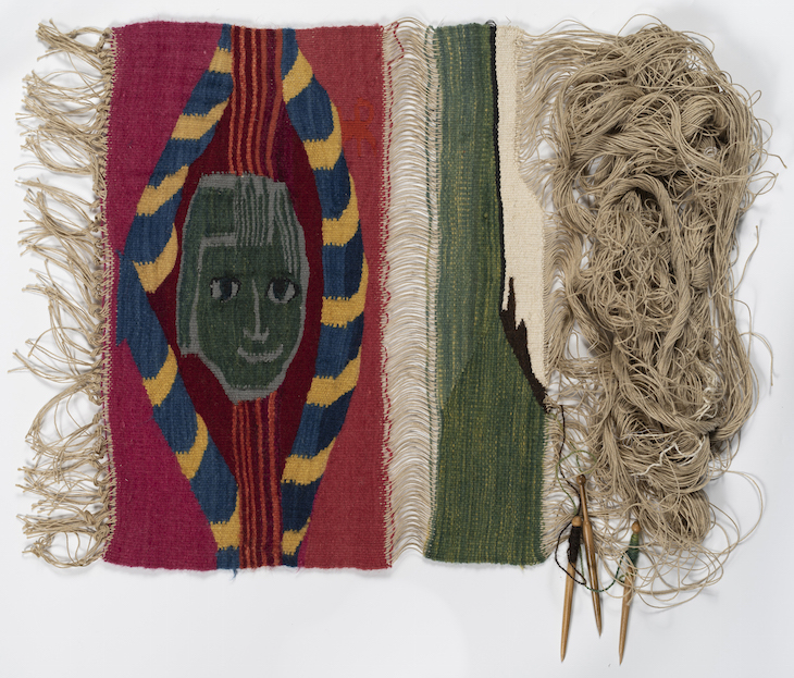Self-portrait (1970), Hannah Ryggen.
