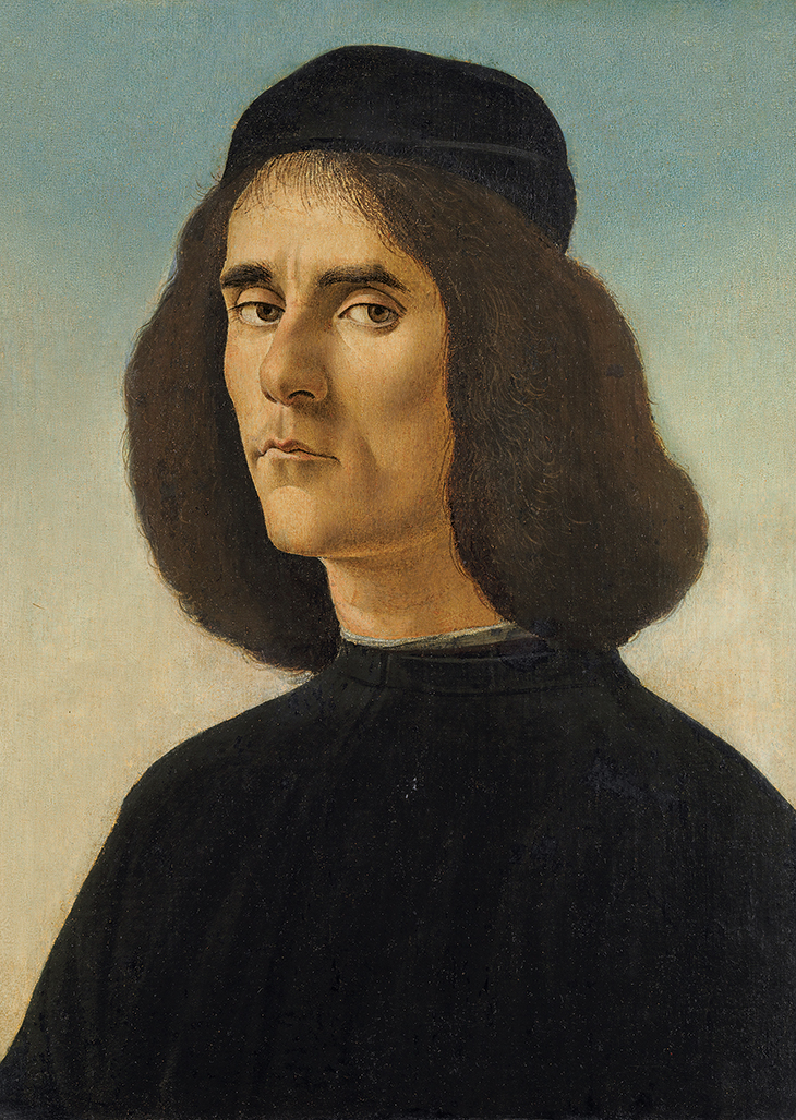 Portrait of Michael Marullus Tarchaniota (c. 1500), Sandro Botticelli. 