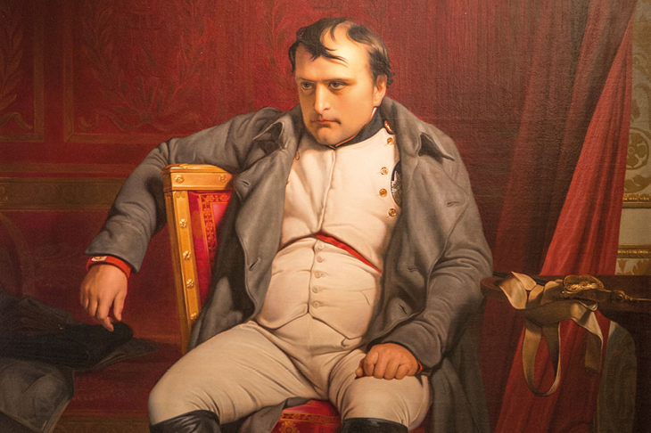Napoleon at Fontainebleau, 31 March 1814 (1840), Paul Delaroche.