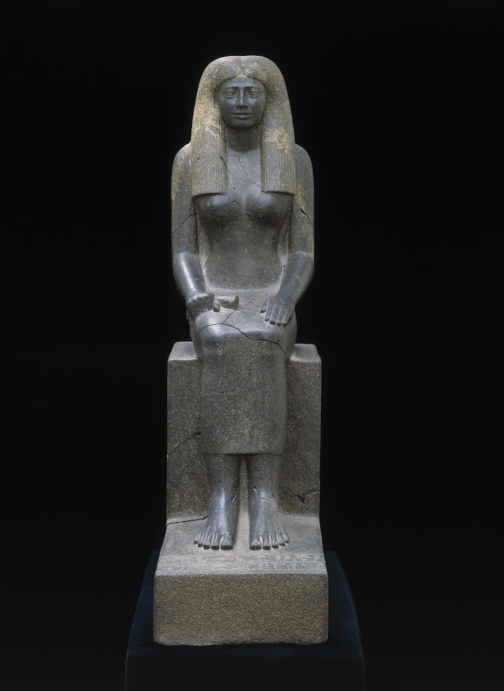 Statue of Lady Sennuwy (1971–1926 BC), Egyptian.