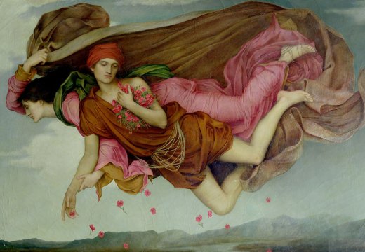 Night and Sleep (1878), Evelyn de Morgan. De Morgan Collection.