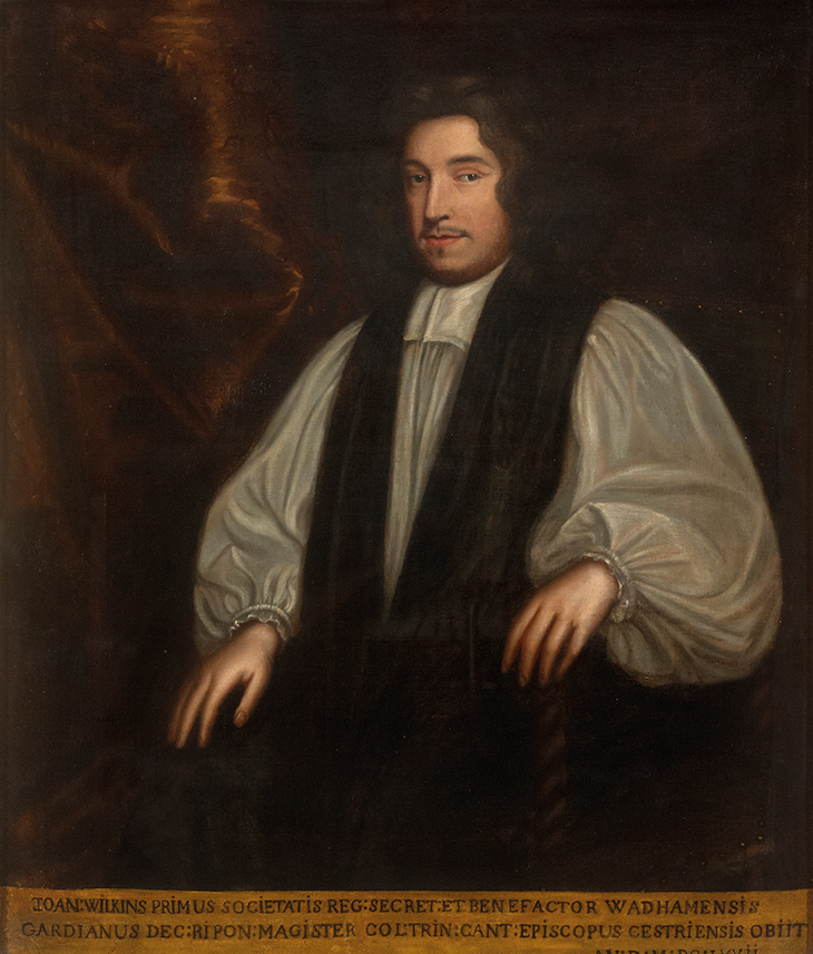Dr John Wilkins, Bishop of Chester (c. 1670–72), Mary Beale. Royal Society, London