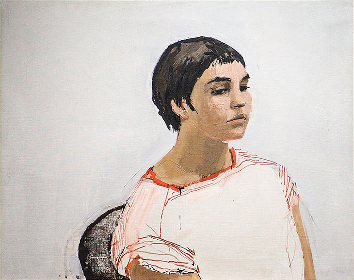 Head of a Girl (Paula Rego) (1954), Victor Willing.