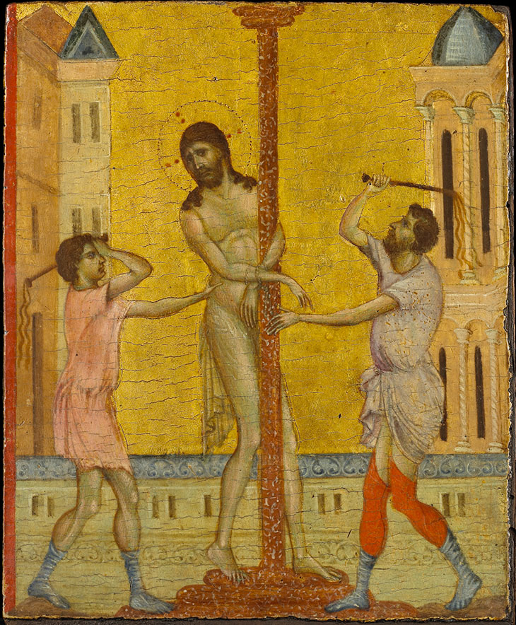 The Flagellation of Christ (c. 1280), Cimabue. The Frick Collection, New York