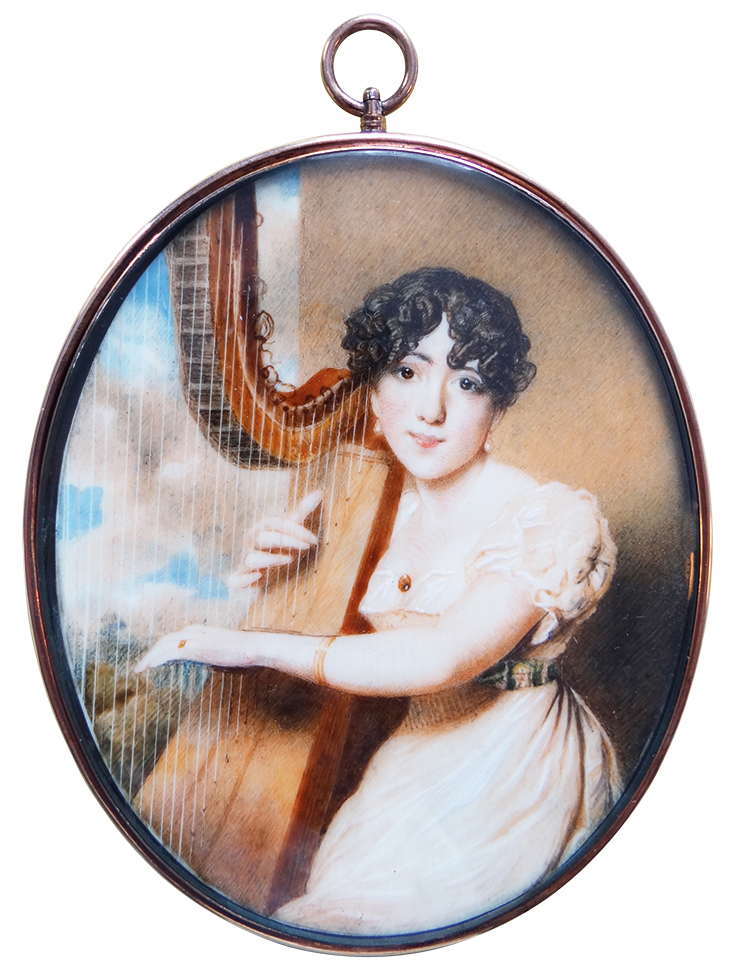 Jane Eliza Russell, Lady Russell (1816), Maria Bellett Browne. Elle Shushan (price on application)