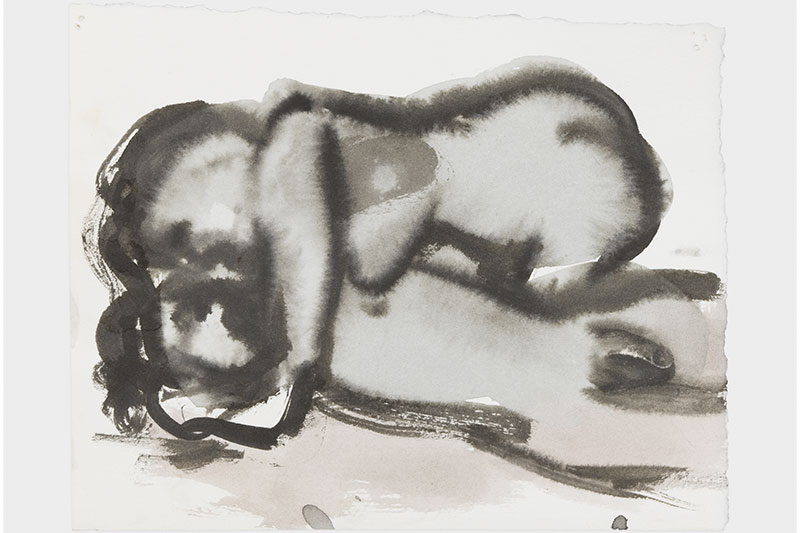 The embrace (2015–16), Marlene Dumas, in Venus & Adonis (2019; David Zwirner Books).