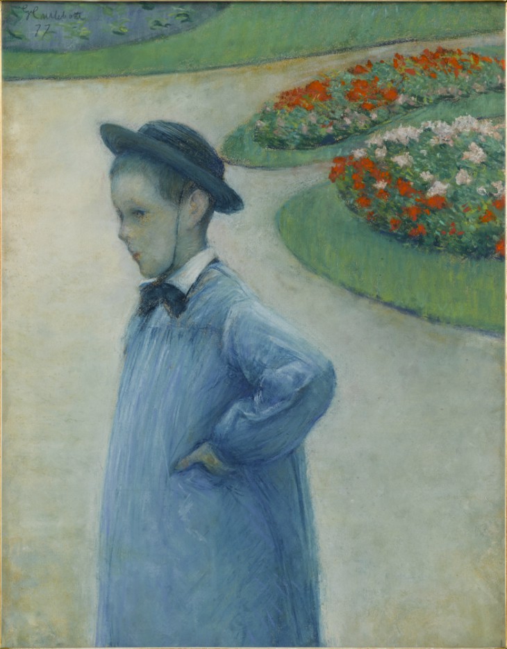 Portrait de Camille Daurelle dans le parc d’Yerres (1877), Gustave Caillebotte.