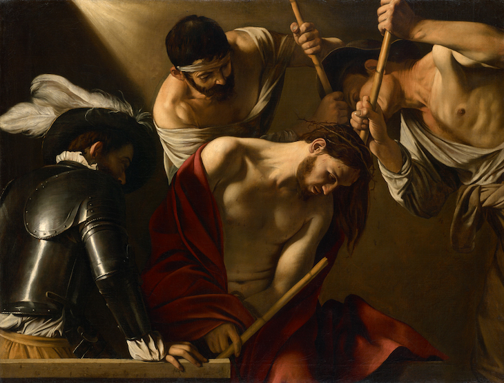 The Crowning with Thorns (c. 1603), Caravaggio.