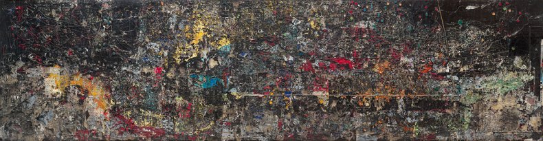 Cerberus (2018), Mark Bradford.