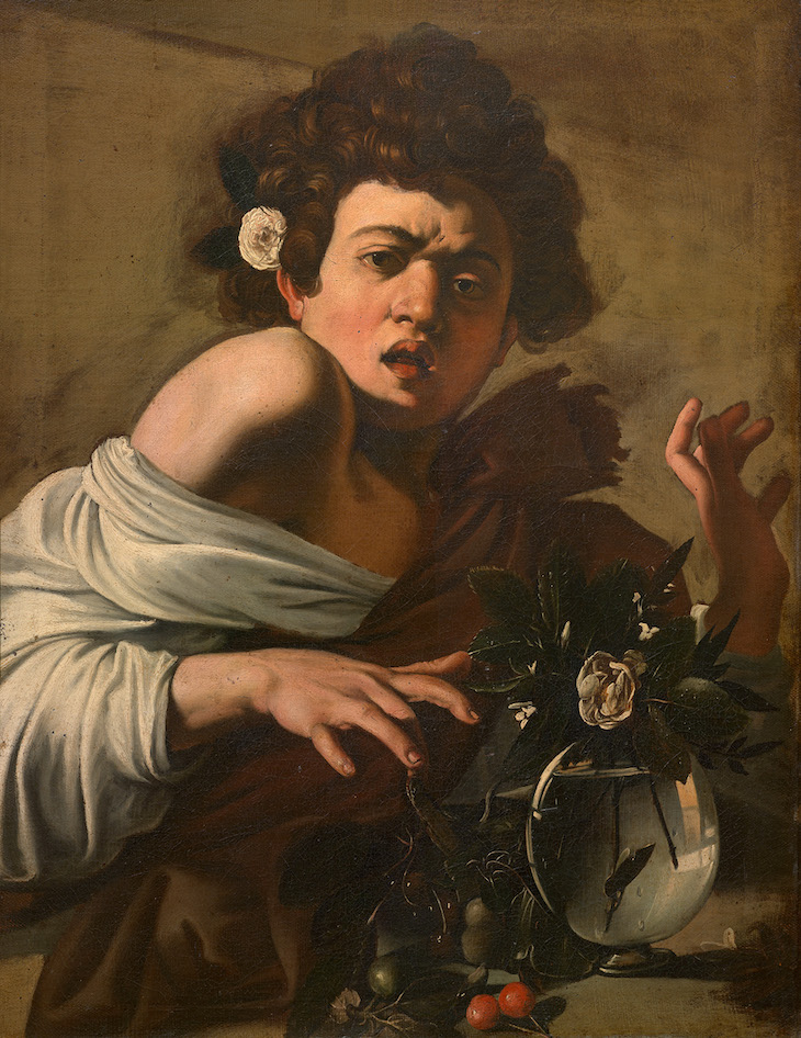 Boy Bitten by a Lizard (c. 1597/98), Caravaggio.