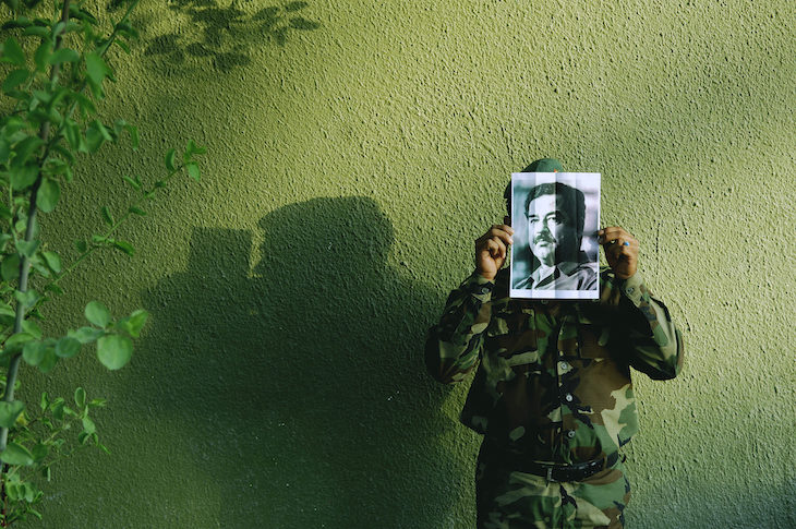 Work from the series Saddam is Here Work from the series Saddam is Here (2010),