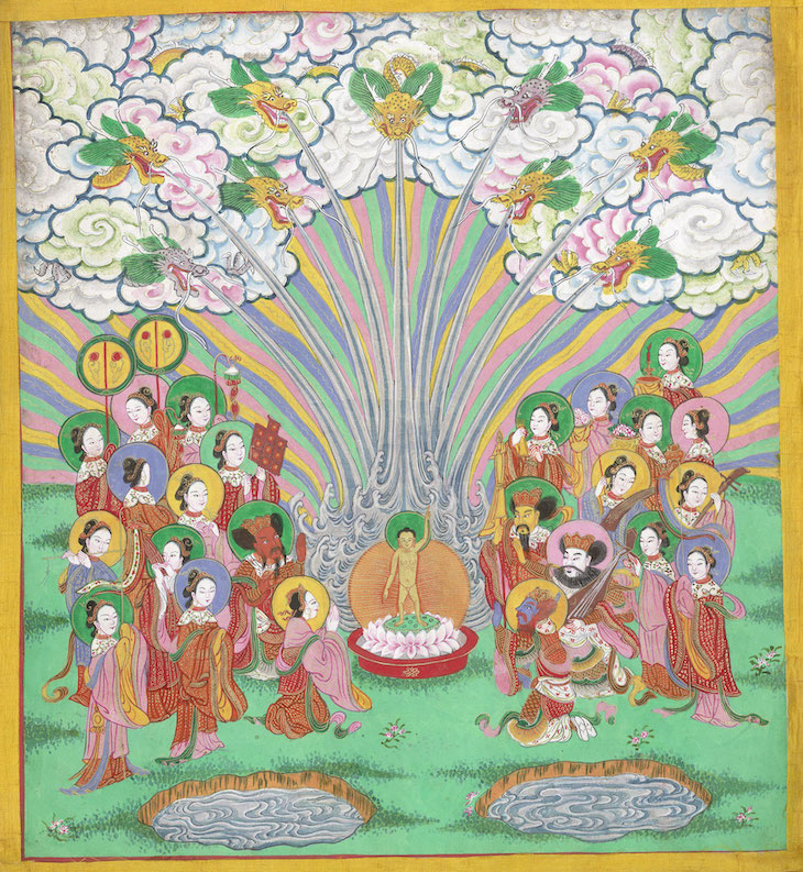 Scene from The Life of Buddha