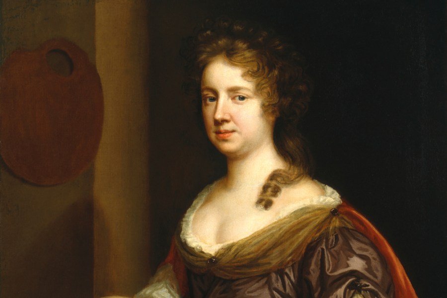 Self-portrait (detail; c. 1666), Mary Beale.