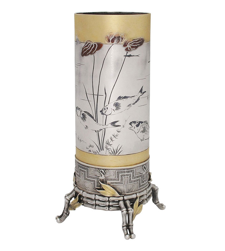 ‘Japonisme’ vase (c. 1876), Tiffany & Co. S.J. Shrubsole (price on application)