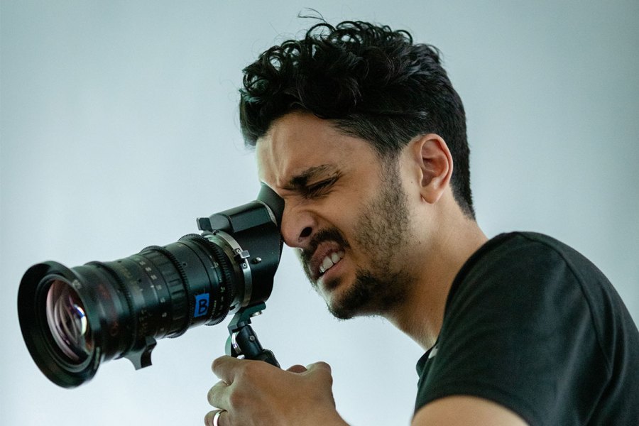 Imran Perretta filming the destructors (2019).