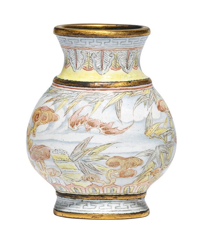 Hu vase (Qing Dynasty, Qianlong period (1735-96)), China. Littleton & Hennessy Asian Art (£100,000)