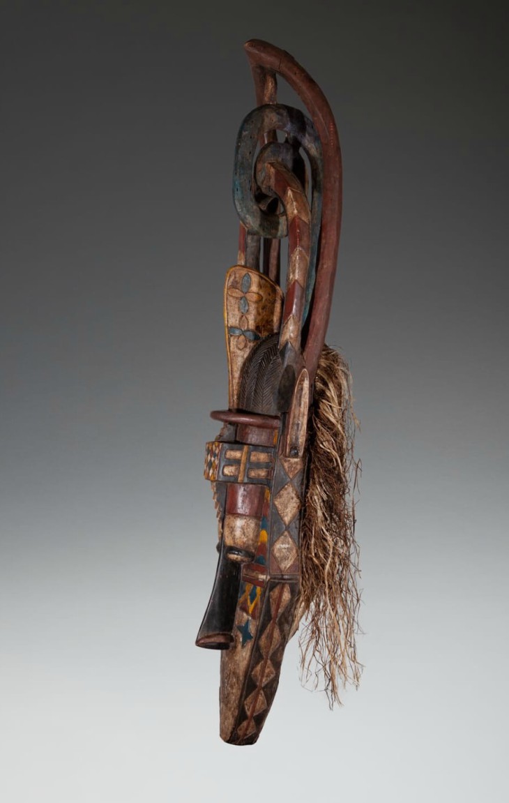 Banda mask (c. 1955), Baga/Nalu people.