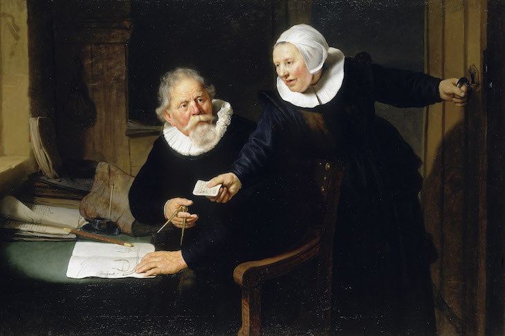 The Shipbuilder and his Wife (1633), Rembrandt van Rijn. 