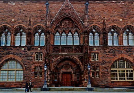 The Scottish National Portrait Gallery in Edinburgh, photographed in 2011.