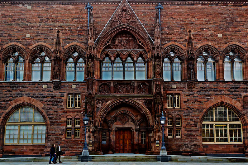 The Scottish National Portrait Gallery in Edinburgh, photographed in 2011.