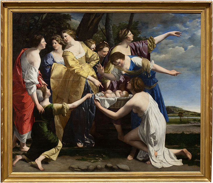 The Finding of Moses (early 1630s), Orazio Gentileschi