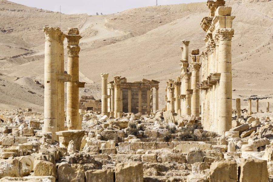 The ancient city of Palmyra, photographed in 2017.