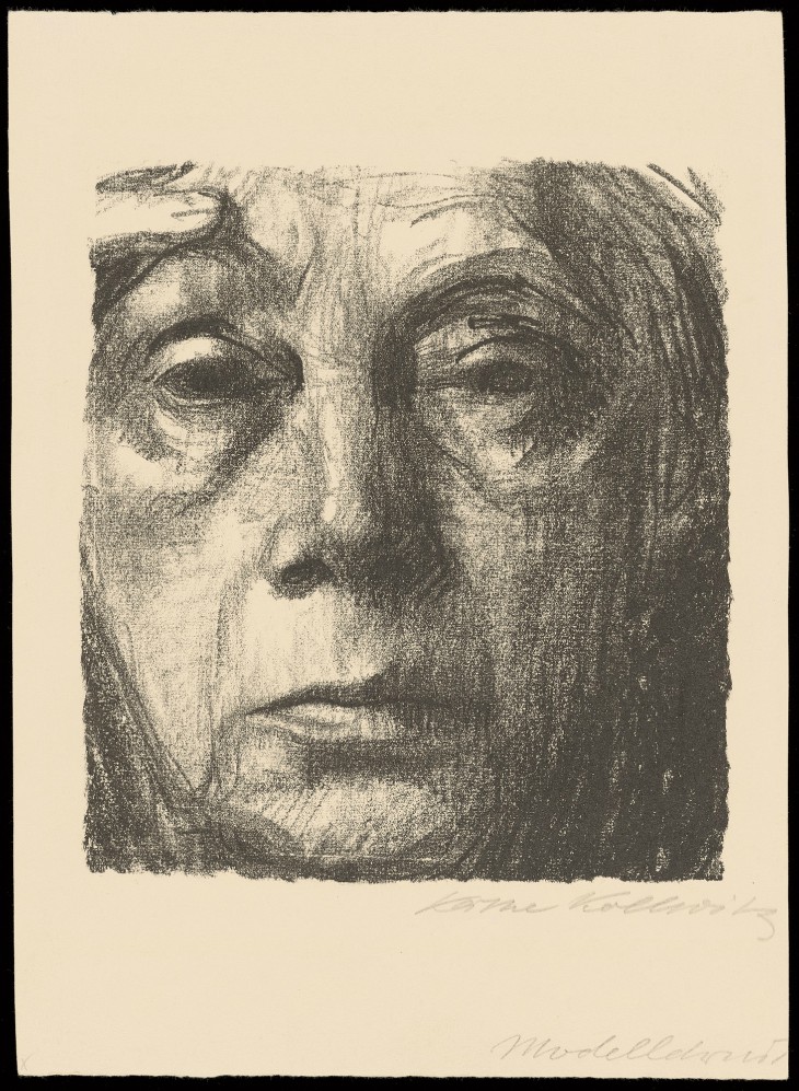 Self-Portrait (1934), Käthe Kollwitz.
