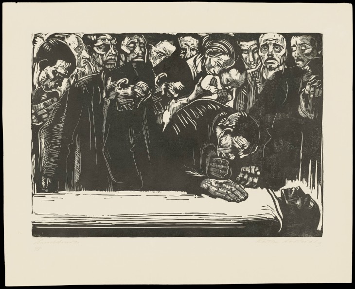 In Memoriam Karl Liebknecht (1920), Käthe Kollwitz. 